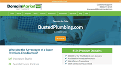 Desktop Screenshot of bustedplumbing.com